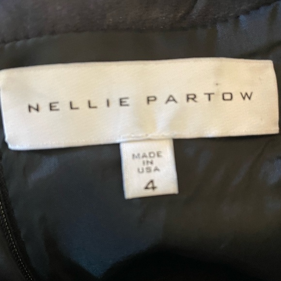 NELLIE PARTOW 100% Genuine Leather Shirt Size 4 - Picture 3 of 4
